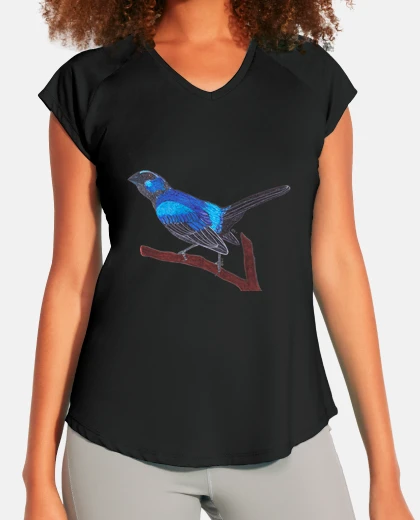 T-shirt fringuello oltremare