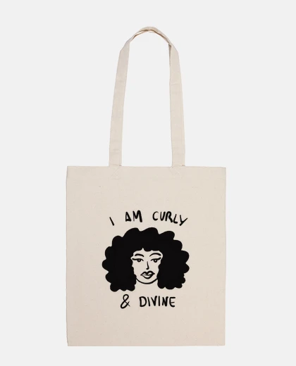 Sac frisé et divin - je suis frisé and divi