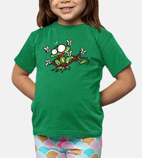 Kids Frog and Flies