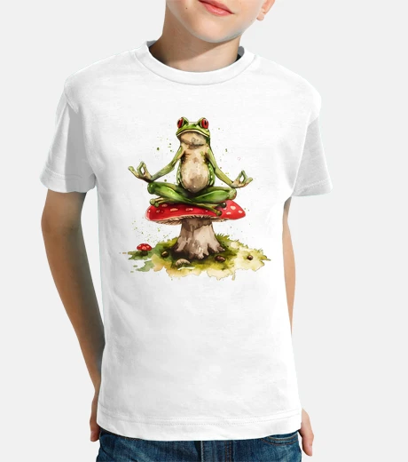 Ropa frog doing yoga