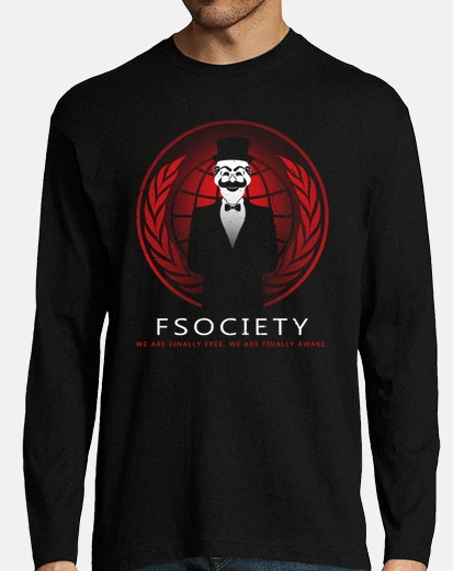 Tee-shirt fsociety - mr robot