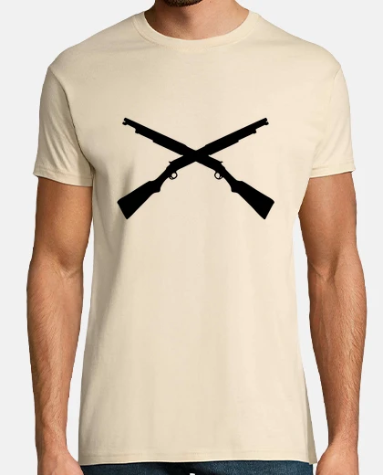 T-shirt fucile da caccia