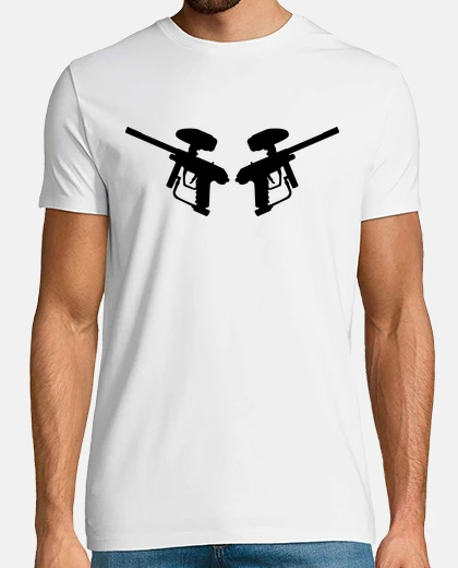 T-shirt fucili paintball