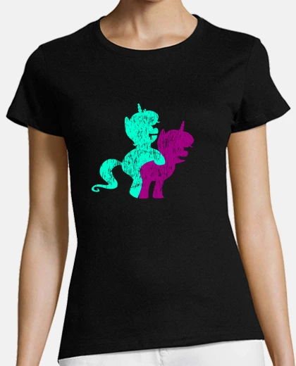 Tee-shirt fuck licornes, les licornes existent