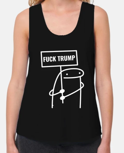 T-shirt Fuck Trump