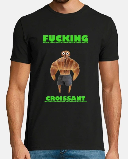 T-shirt fucking cornetto della pancia milleurista