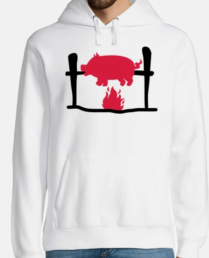 Sudadera fuego de cochinillo