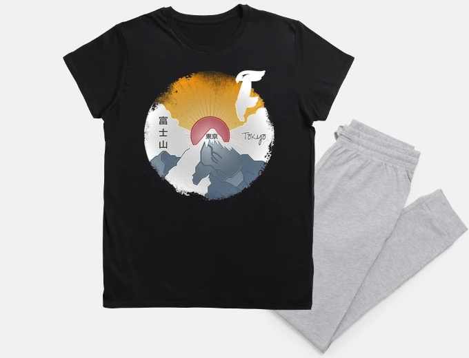 Pajama fuji montain