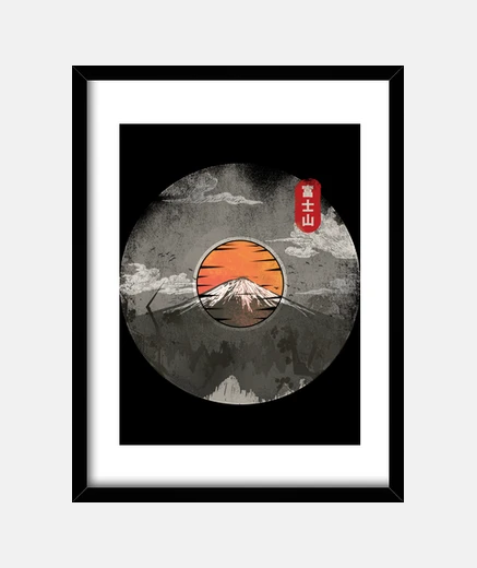 Cuadro Fuji Vinilo