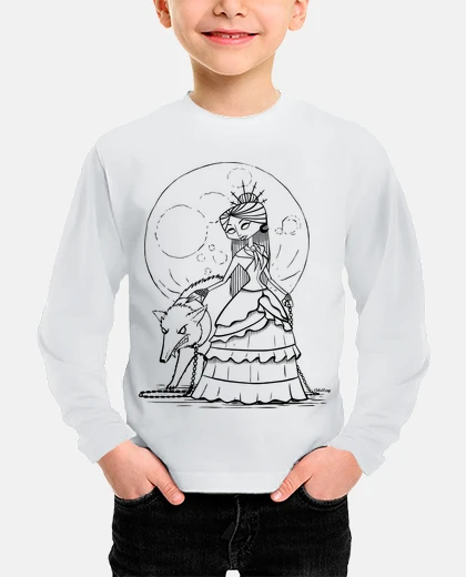Kids full moon - kids t-shirt - t-shirt