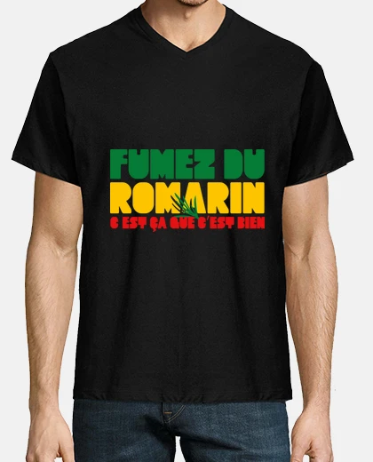 Tee-shirt Fumez du romarin