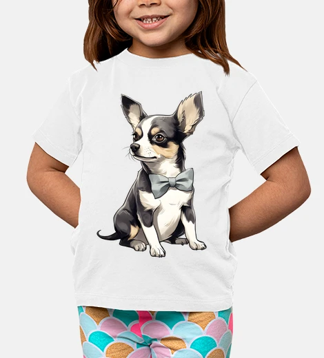 Abbigliamento fun con il cane di razza messicana chih