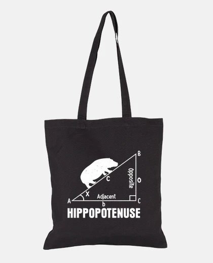 Bag fun math teacher bag student practical tote