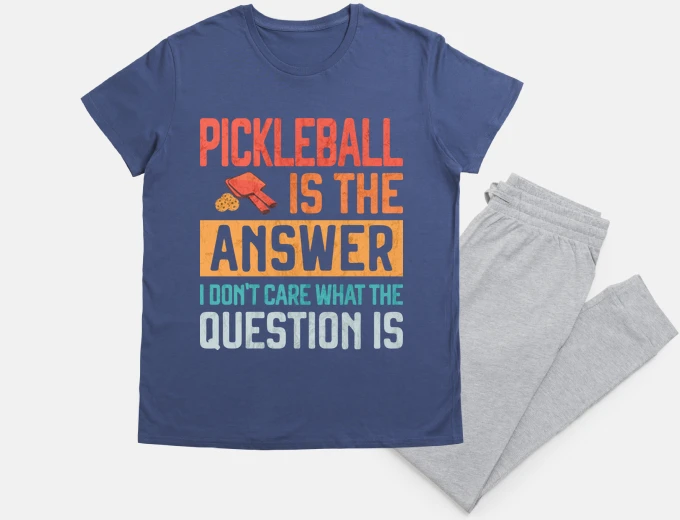 Pyjama fun pickleball for pickleballers