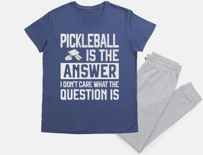 Pyjama fun pickleball for pickleballers