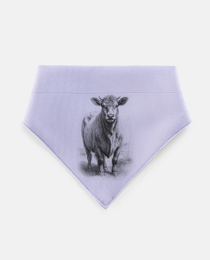 Mascotas fun realistic cow drawing t-shirt agricultural show