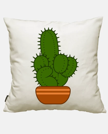 Funda Funda cojín algodón, blanco