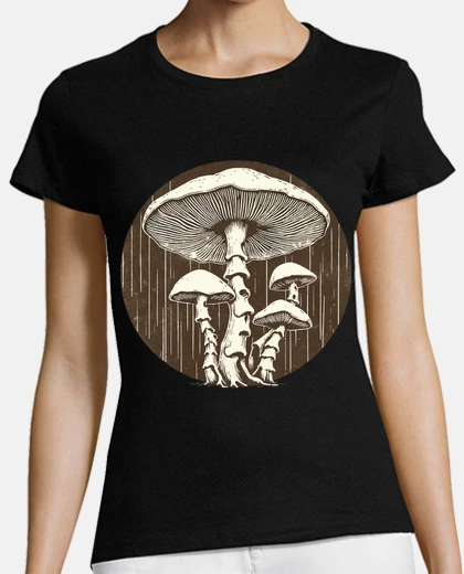 T-shirt fungo vintage retrò