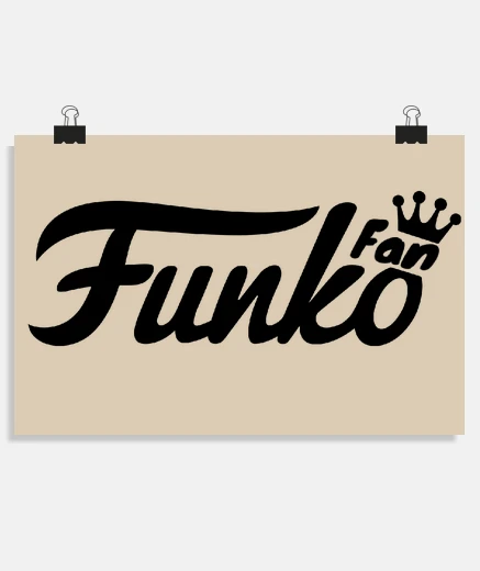 Poster funko fan