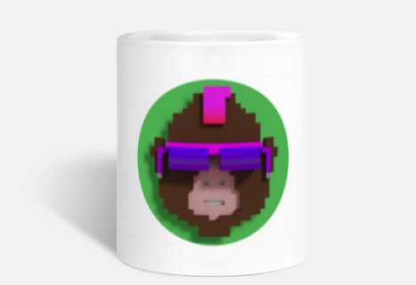 funky monkey mug 124