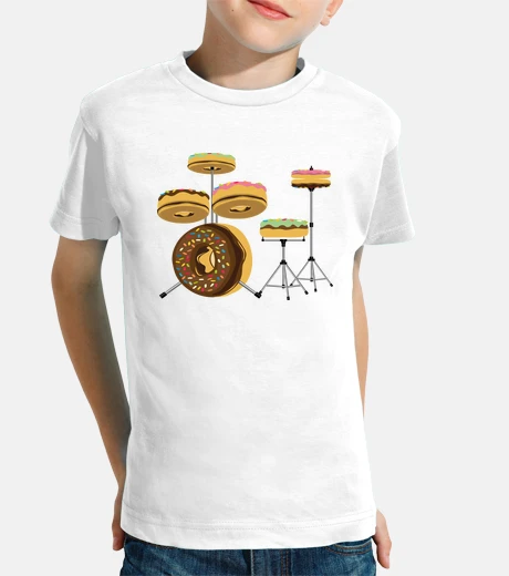 Kids funny - donut - drums - humor