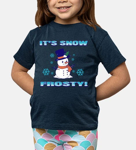 Ropa funny and cute merry snowman art