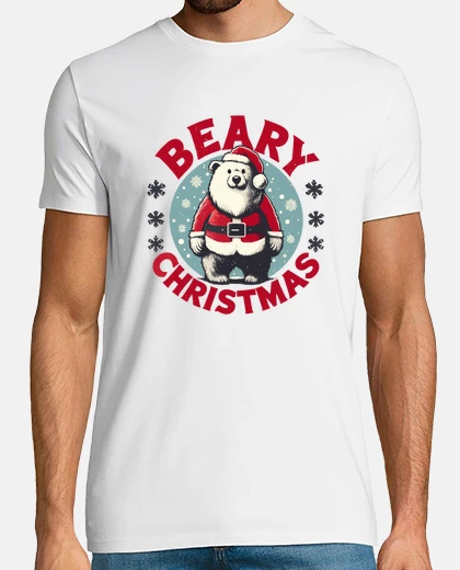 T-shirt Funny Beary Christmas