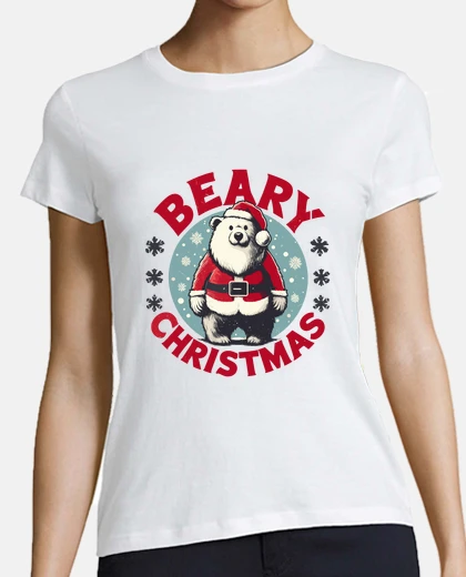 T-shirt Funny Beary Christmas