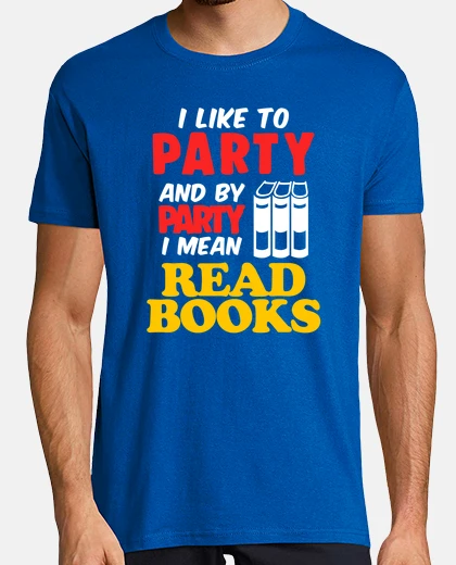 Tee-shirt Funny Book Reader Apparel