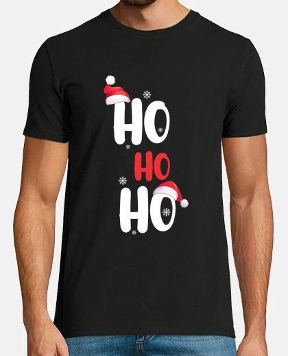T-shirt funny christmas gifts Ho Ho Ho