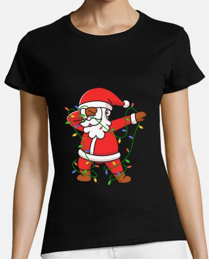 T-shirt funny christmas gifts Santa Dabbing