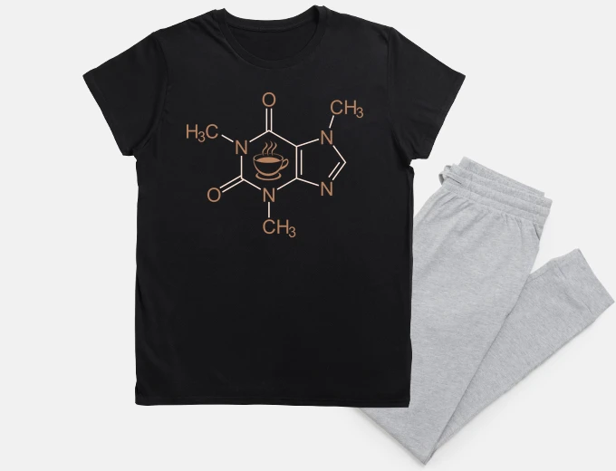 Pyjama Funny Coffee Chemistry - Gift idea