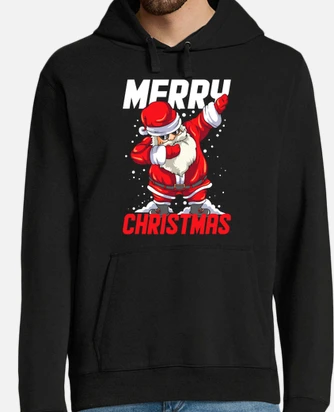 Dabbing santa hoodie best sale