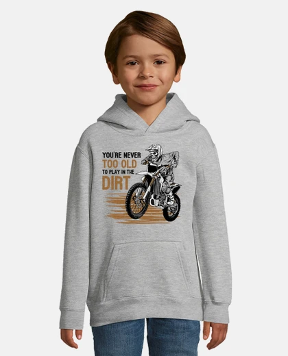 Kids funny dirt biking motocross bike