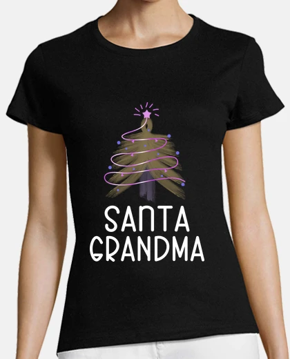 Tee-shirt Funny Grandma Matching Family Christmas