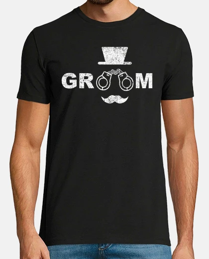 Tee-shirt Funny Groom Bachelor Marriage Gift