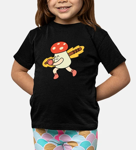 Kids Funny kendo mushroom