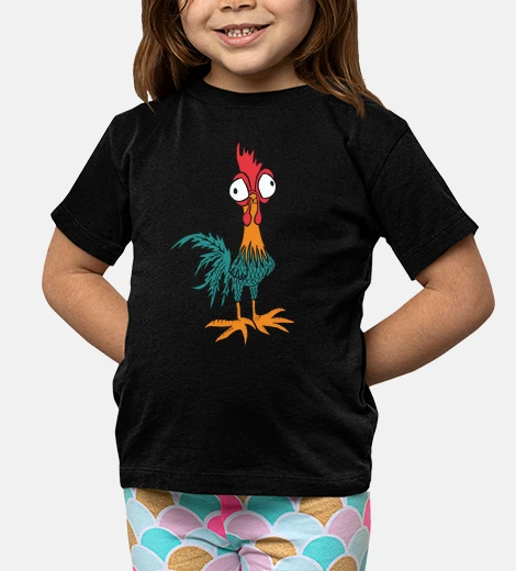 Kids Funny Kids Cartoon Chicken Farm Motif