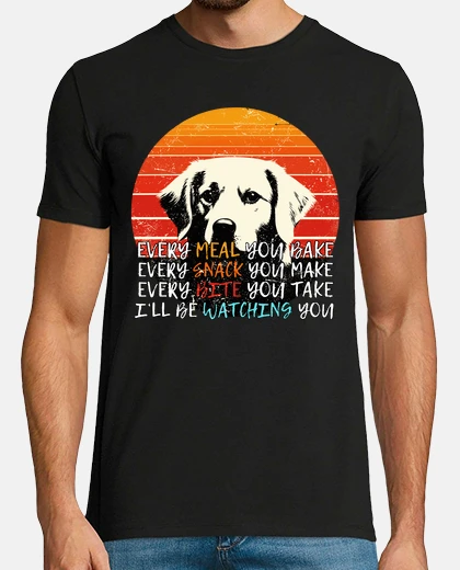 T-shirt Funny labrador golden retriever