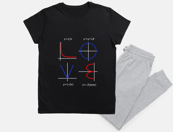 Pyjama funny math love