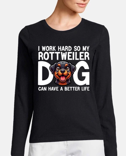 Playera funny rottweiler dog gift women men
