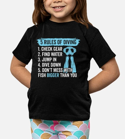Funny scuba diving shirts men women kids t-shirt tostadora