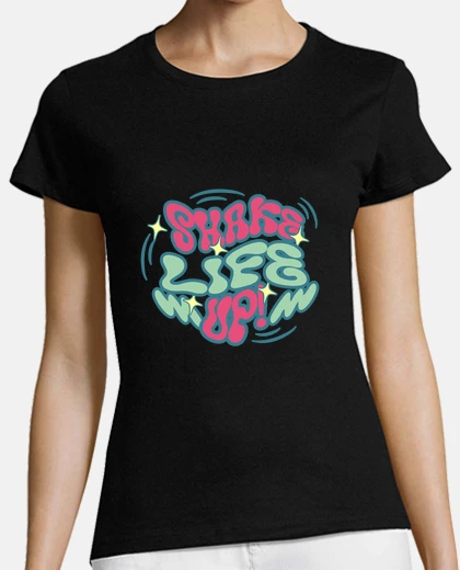Playera funny shout out motivational design
