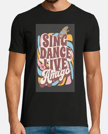 T-shirt Funny Slogan with 70s Aesthetic Design