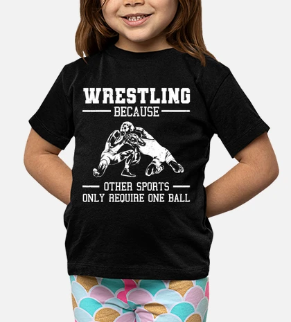 Funny Wrestling Design For Kids Men - Main Image