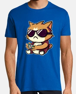 funny gamer cat