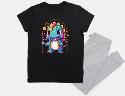 Funny Kawaii Chibi Baby Dragon