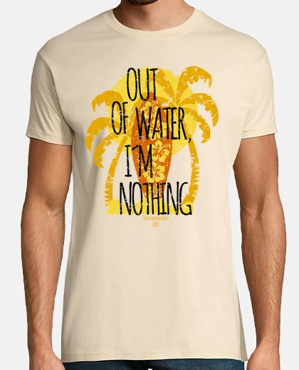 T-shirt Fuori dall&#39; acqua, io non sono nulla