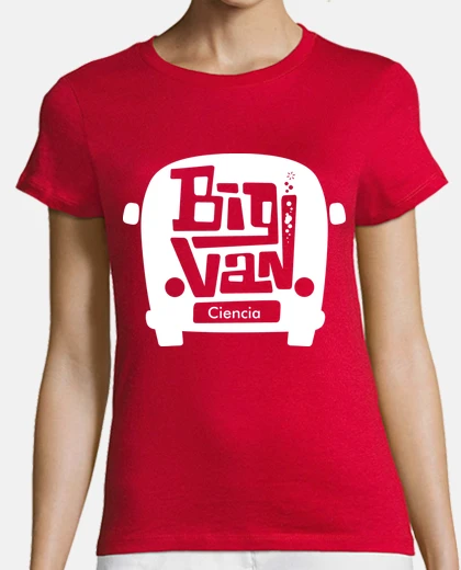 Camiseta Furgoneta Big Van Ciencia Blanco