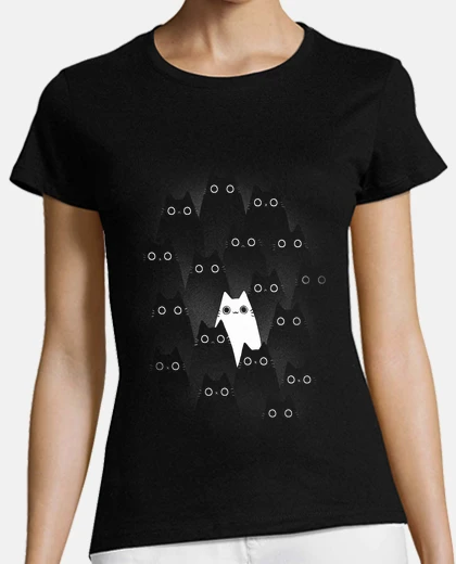 T-shirt fusa diversa - cats
